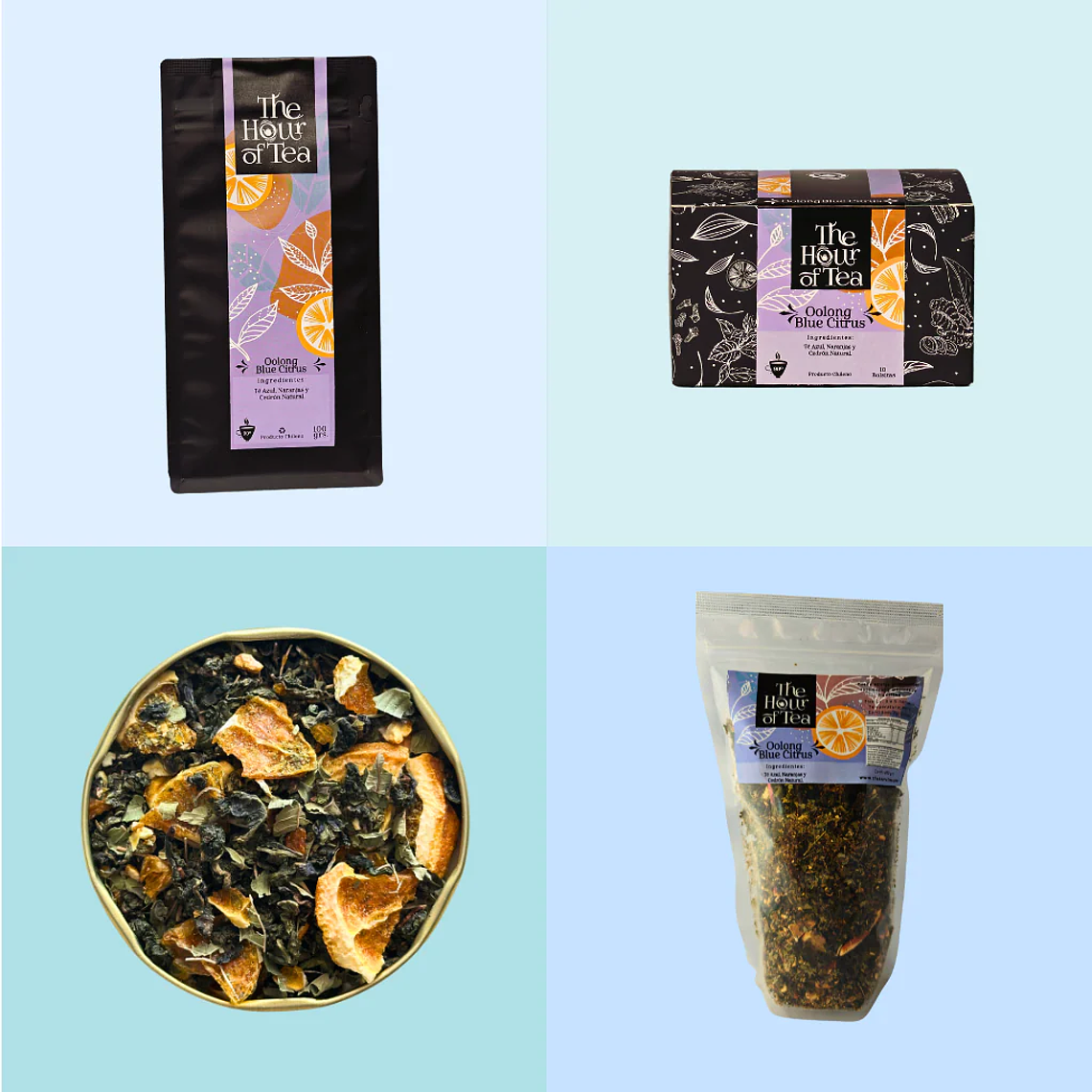 Té Oolong Blue Citrus - Desintoxicante 1