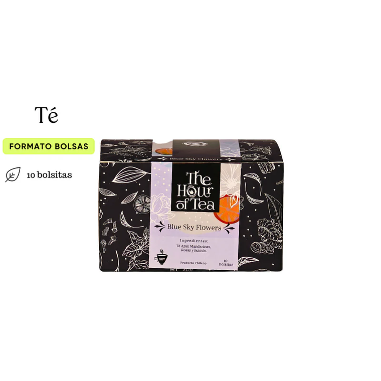 Té Blue Sky Flower - Mejora el Tránsito Lento 3