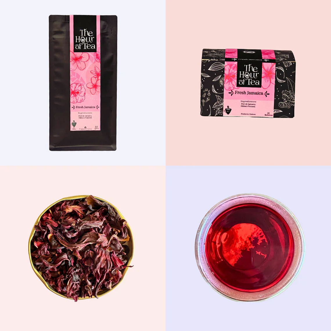 Infusión Flor de Jamaica - Hibisco 1