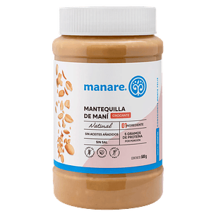 Mantequilla de Maní Crocante 500g