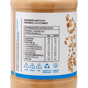 Mantequilla de Maní Crocante 500g