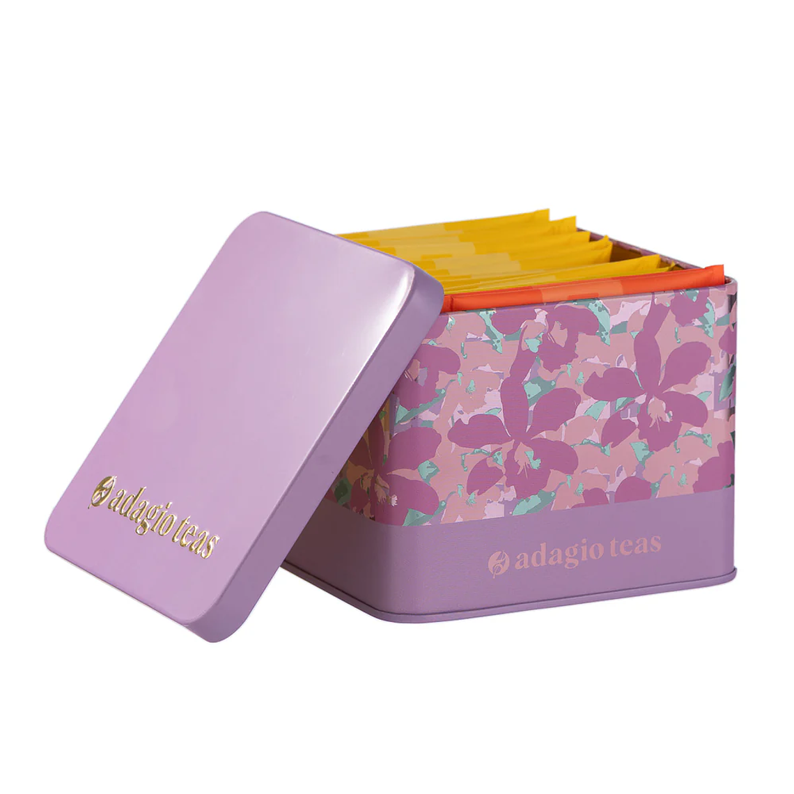 Pack 5 Colores Diseño Flores Lila 1