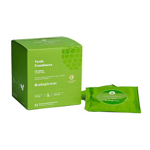 Caja 15 teabags Verde Frambuesa