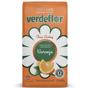 Yerba mate Verdeflor Naranja de 500g