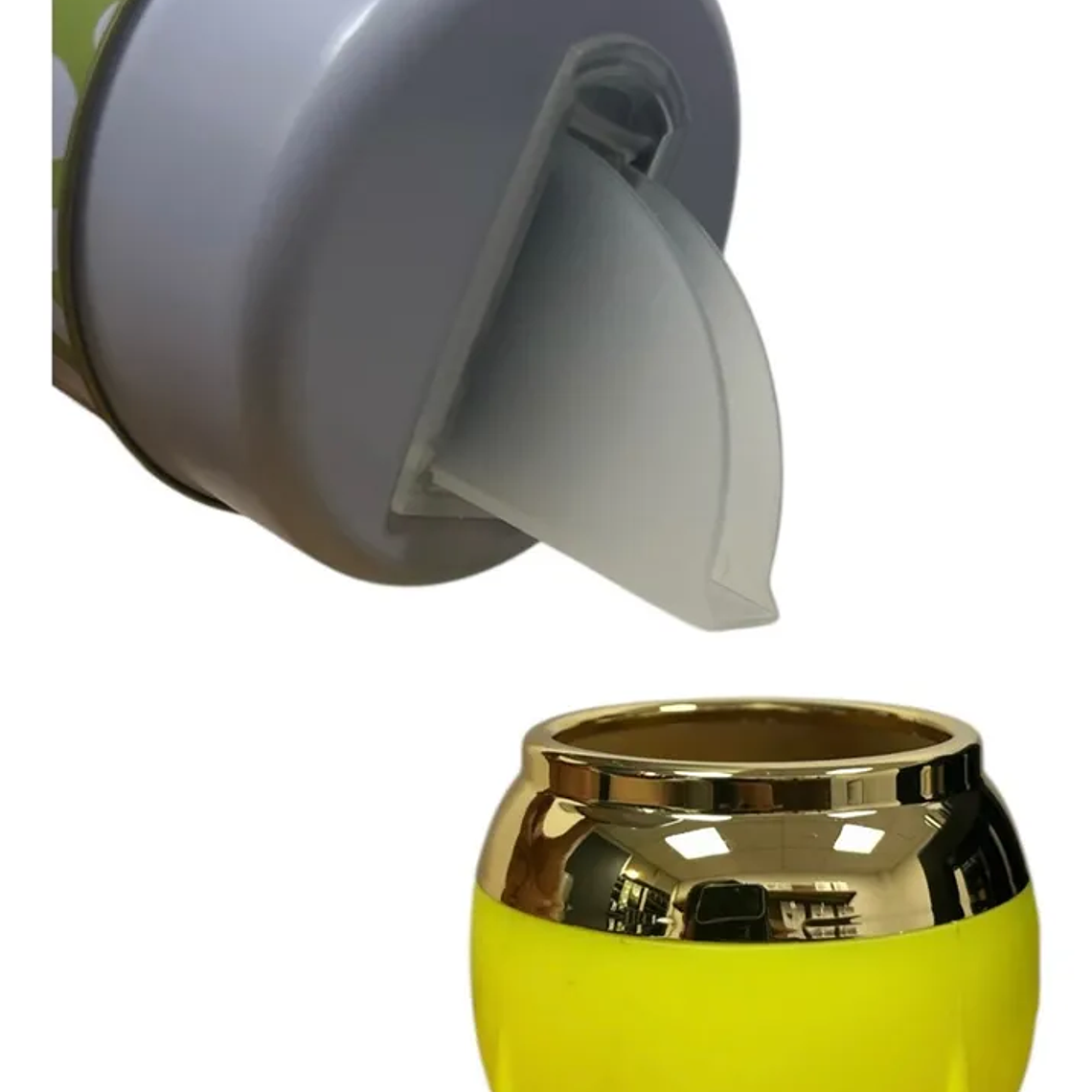 Pack Mate + Bombilla + Dispensador De Yerba Anymate Fluorescente 5