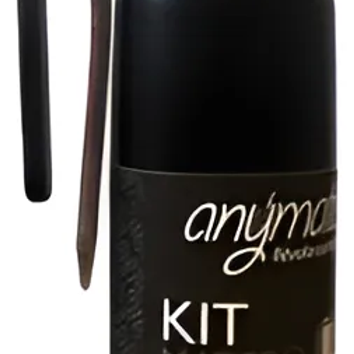 Kit De Mate 3 En 1 Termo 850ml + Mate + Bombilla Anymate Negro 2