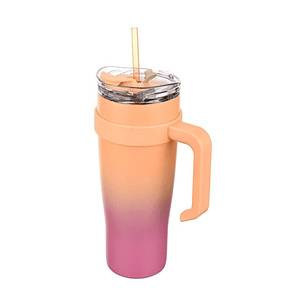 Vaso Travel Tumbler C/ Bombilla 1000 Ml