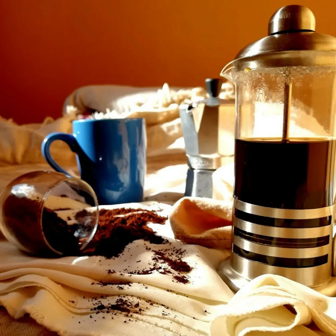 Cafetera Francesa Prensa De Acero Inoxidable 1000 Ml 2