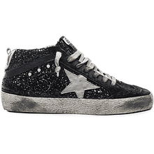 Mid Star Glitter Black