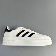 Gazelle Bold Plataforma Blanca Negro