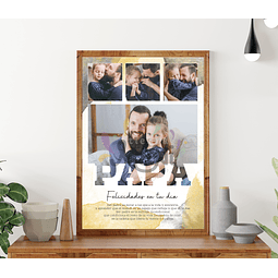 Se padre es mirar a los ojos a la vida