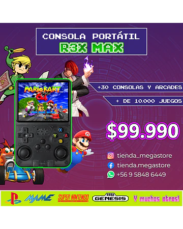 Consola Portátil R3X MAX