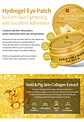 Gold Collagen Firming Eye Patch (SNP) 60 parches de Hidrogel contorno de ojos antiedad desinflamantes - Miniatura 3