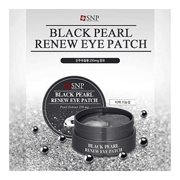 Black Pearl Renew Eye Patch (SNP) 60 parches de Hidrogel Pieles sensibles