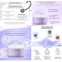 Hddn Lab Skin Savior Concentrate (SNP) -50ml Crema hidratante rosácea rojeces pieles sensibles