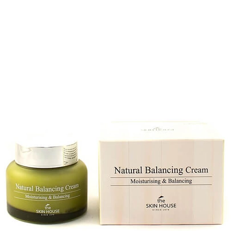 Natural Balancing Cream (The Skin House) -50ml Crema hidratante para pieles sensibles, mixtas y grasas  2