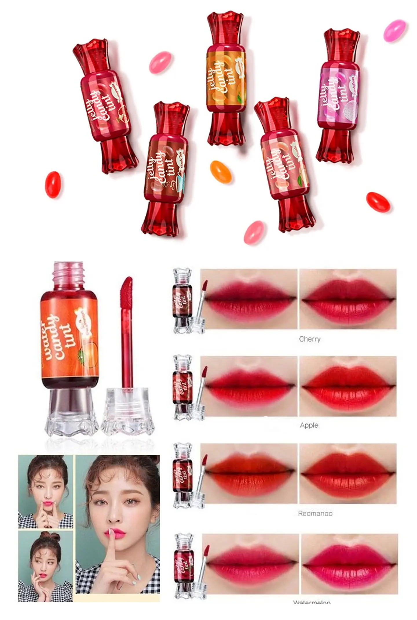 Candy Lip Tint Water (The Saem) Tinte de labios 1