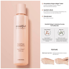 Moistfull Collagen Facial Toner (Etude House) - 200ml Tónico anti edad pieles sensibles