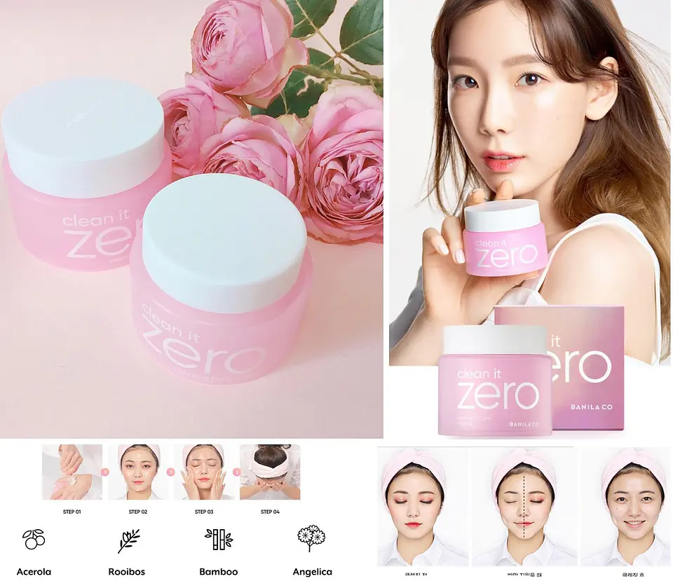 Clean It Zero Cleansing Balm Original (Banila co) - 100 o 180 ml Limpiador oleoso pieles sensibles 1