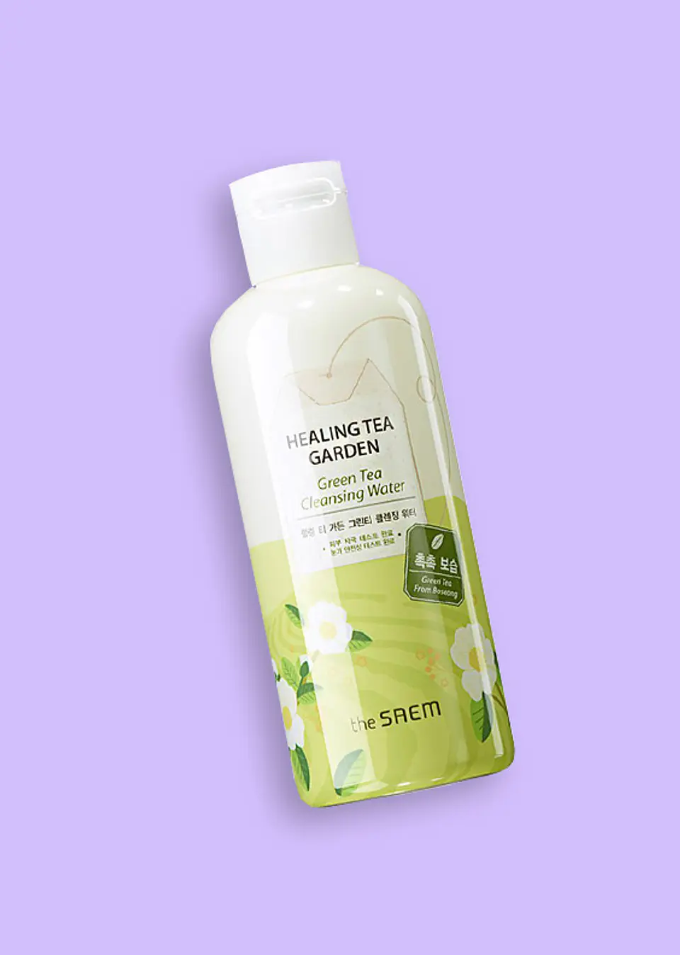 Healing Tea Garden Green Tea Cleansing Water (The Saem) -300ml Agua de limpieza té verde 3