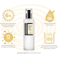 Advanced Snail 96 Mucin Power Essence (COSRX) - 100ml Esencia 96% baba de caracol