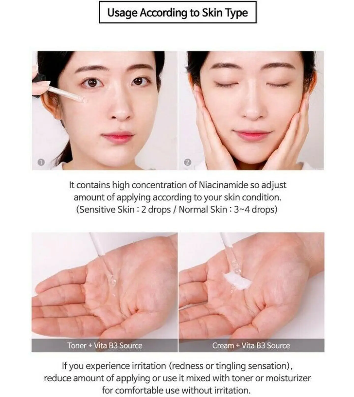 Vita B3 Source (TIAM) - 40ml Serum aclarante 10% Niacinamida + 2% arbutina Anti manchas 4