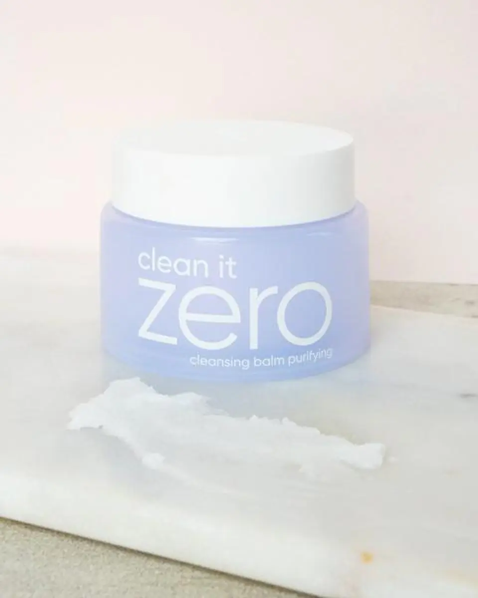 Clean It Zero Cleansing Balm Calming (Banila Co) -100 ml Limpiador oleoso pieles sensibles mixtas y grasas 8
