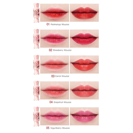 Saemmul Mousse Candy Lip Tint (The Saem) Tinte de labios