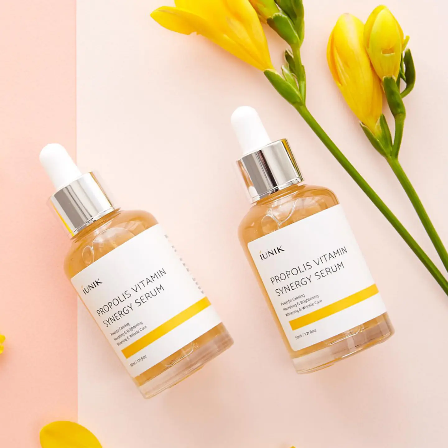 Propolis Vitamin Synergy Serum (IUNIK) -50ml Serum 70% propóleo + 12% vitamina C + 2% niacinamida 4
