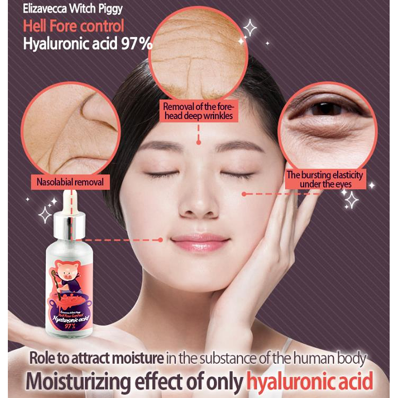Witch Piggy Hell Pore Control Hyaluronic acid 97% (Elizavecca) - 50 ml 4