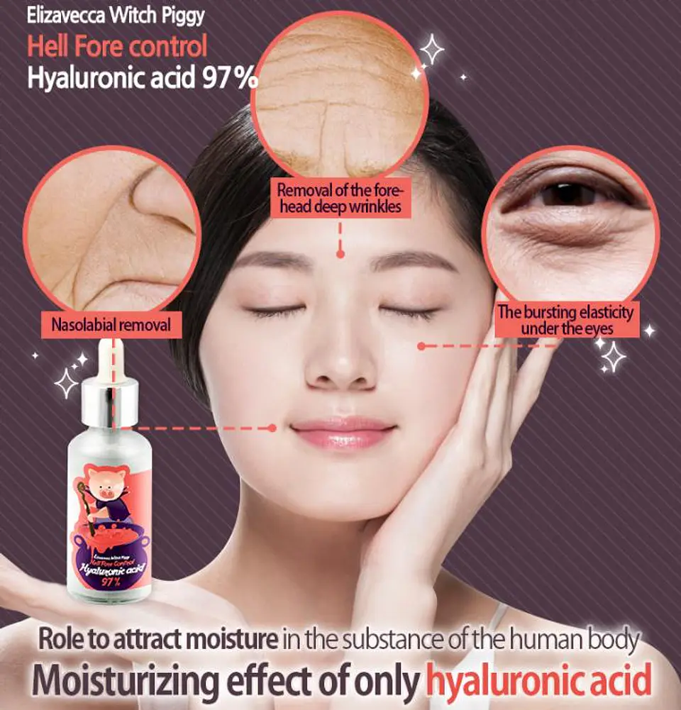 Witch Piggy Hell Pore Control Hyaluronic acid 97% (Elizavecca) - 50 ml 4