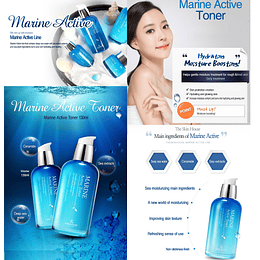 Marine Active Toner (The Skin House) - 130ml Tónico hidratante pieles sensibles, normales o secas