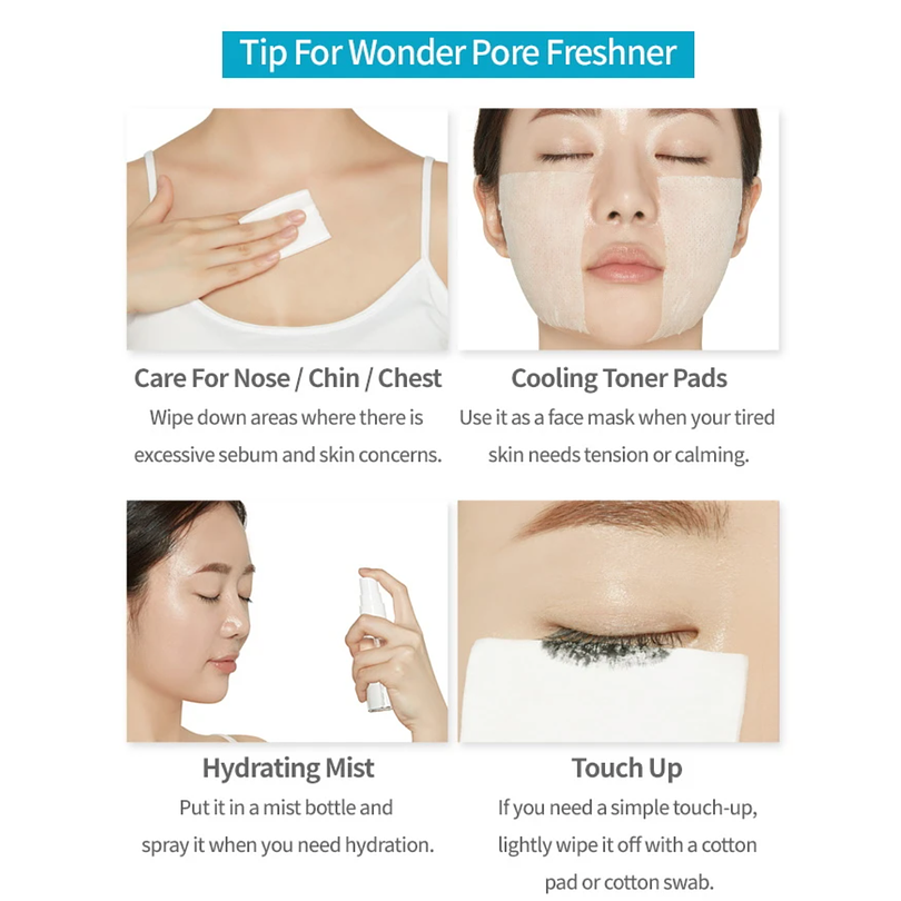 Wonder Pore Freshner Tónico (Etude House) - 250ml Tónico pieles mixtas, grasas, poros dilatados 10