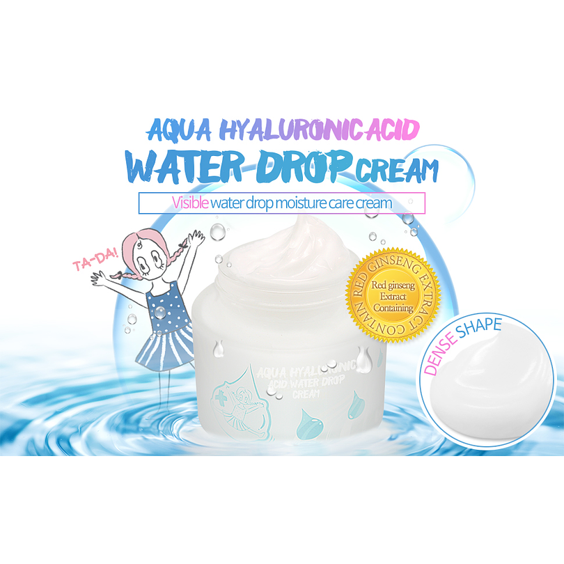 Aqua Hyaluronic Acid Water Drop Cream (Elizavecca)- 50ml 2