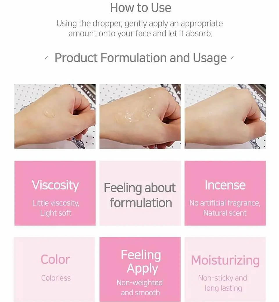 Rose Galactomyces Synergy Serum (IUNIK) - 50ml Serum 50% Galactomyces +10% Agua Rosas 4