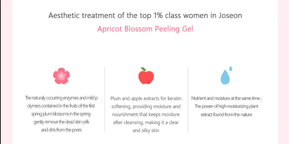 Apricot Blossom Peeling Gel (Beauty of Joseon) - 100ml  Gel exfoliante 3