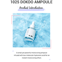 1025 Dokdo Ampoule (Round Lab) 45ml Esencia hidratante pieles sensibles 
