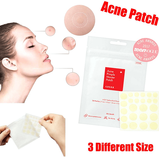 Acne Pimple Master Patch (COSRX) - Sobres con 24 parches en total