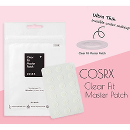 Clear fit Master Patch (COSRX) - Sobres con 18 parches ultra delgados