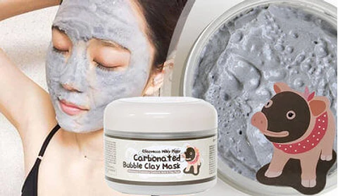 Milky Piggy Carbonated Bubble Clay (Elizavecca) - 100 gr