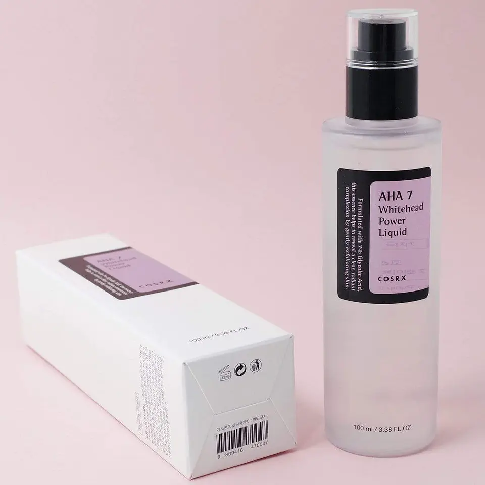 AHA 7 Whitehead Power Liquid (COSRX) - 100ml Esencia Exfoliante anti imperfecciones 8