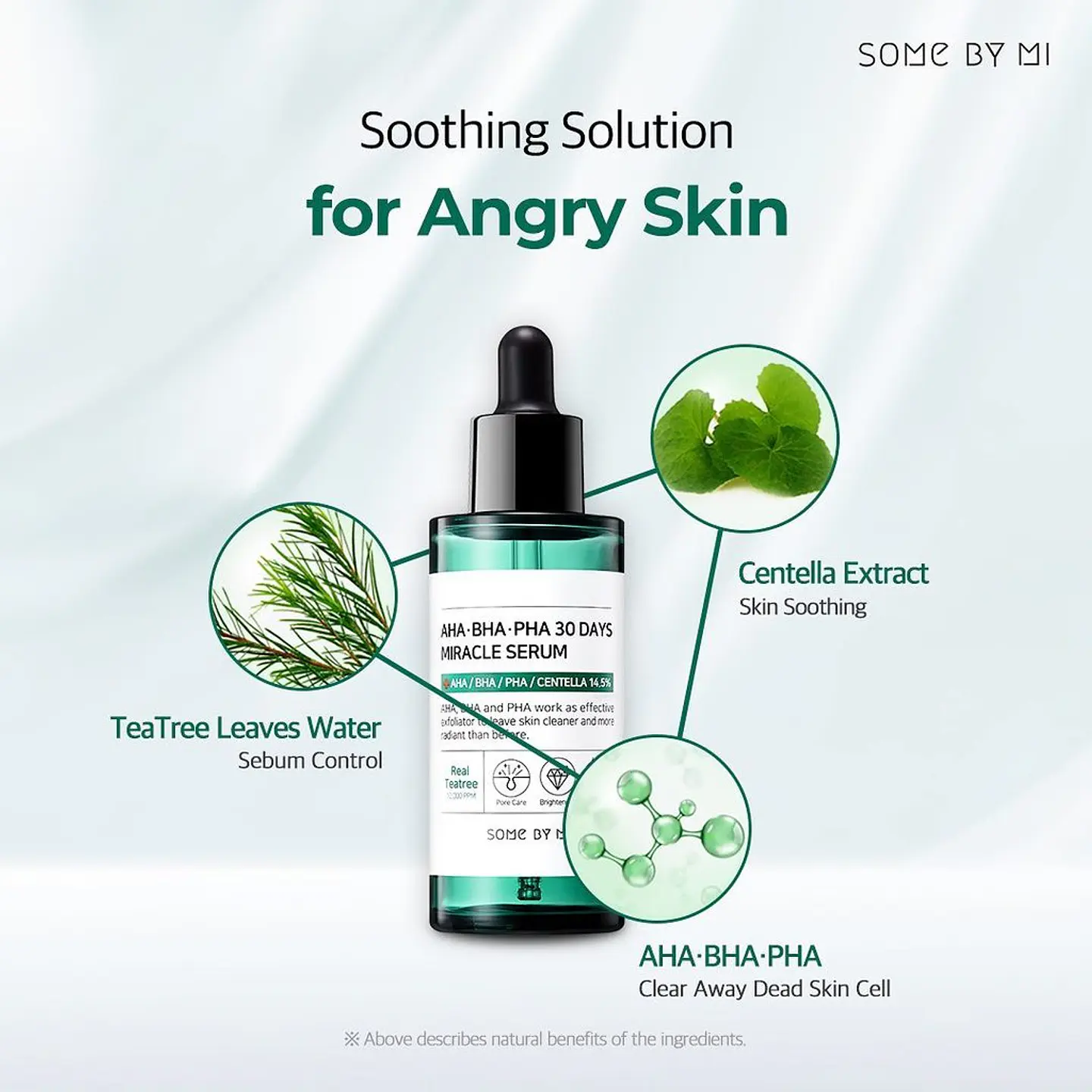 AHA BHA PHA 30 days Miracle Serum (Some By Mi) - 50ml Serum exfoliante anti imperfecciones 7