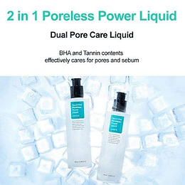 Two in One Poreless Power Liquid (COSRX) - 100ml Esencia y tónico poros dilatados 