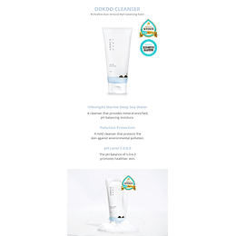 1025 Dokdo Cleanser (Round Lab) 150ml Espuma Limpiadora hidratante pieles sensibles 