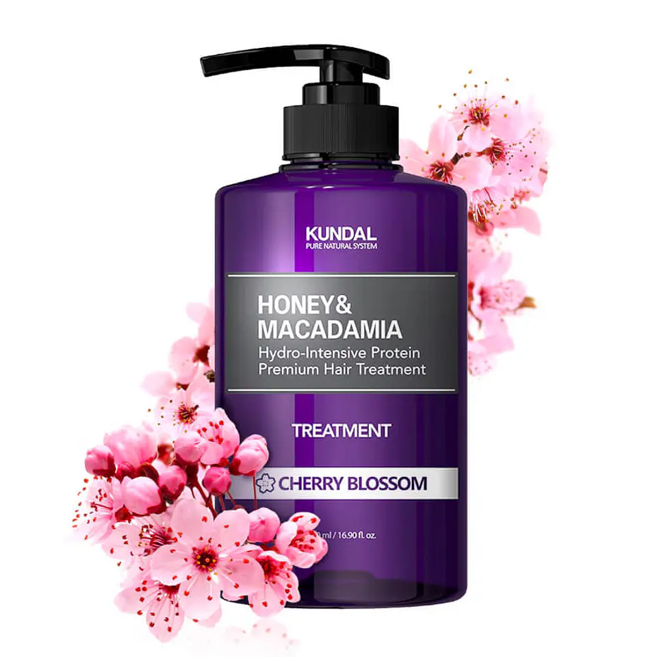 Honey & Macadamia Treatment (Kundal) - 500ml Acondicionador 97,4% de extractos naturales 1