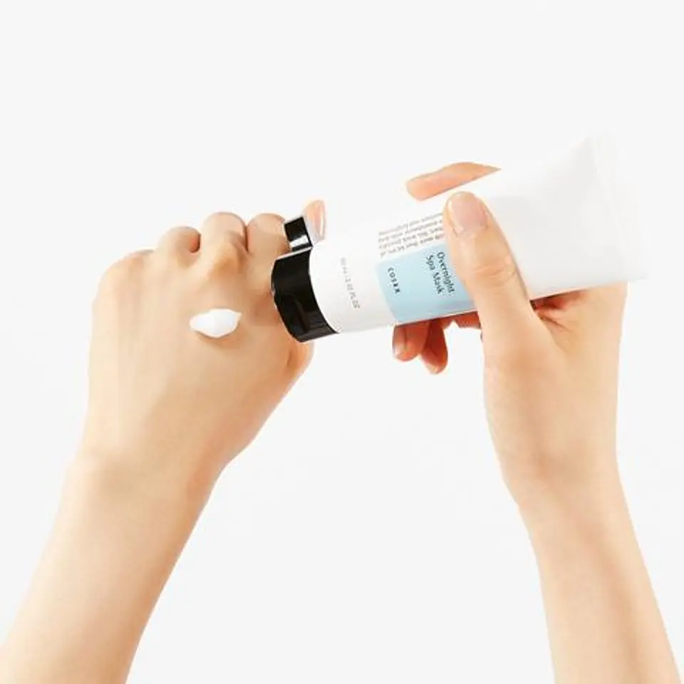 Ultimate Nourishing Rice Overnight Spa Mask (COSRX) - 60ml Mascarilla nocturna aclarante e hidratante 10