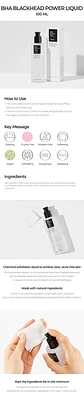 BHA Blackhead Power Liquid (COSRX) - 100ml Tratamiento puntos negros y acné - Miniatura 11