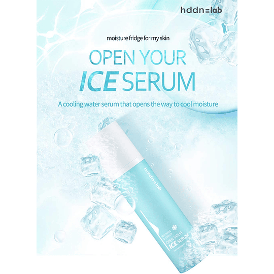 Open Your Ice Serum (SNP) - 75ml Serum hidratante calmante pieles problemáticas 
