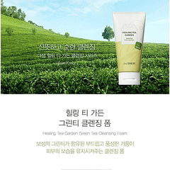 Healing Tea Garden Green Tea Cleansing Foam (The Saem) - 150ml Espuma limpieza pieles problemáticas, sensibles