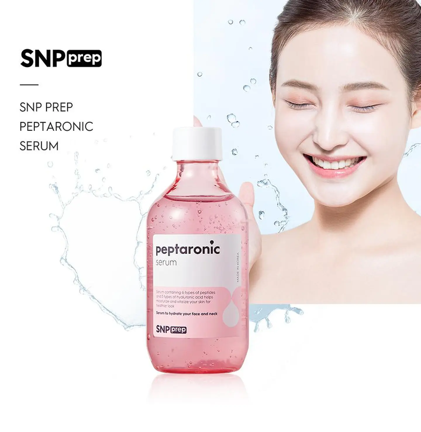 Prep Peptaronic Serum (SNP) -220ml Serum tamaño grande anti envejecimiento pieles deshidratadas 1